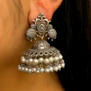 Gajanan Silver Riplika Jhumki